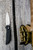 Kershaw 2037 Heist  Mid-Size 3.20" Folding Clip Point Plain Stonewashed D2 Steel Blade, Gray Textured Glass Filled Nylon Handle, Includes Pocket Clip - 2037 - 087171063966