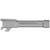 True Precision Hellcat 3.10 Threaded Silver 9mm 416r Barrel Springfield Hellcat - TPSHCBXT - 719104539438