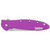 Kershaw Leek Folding Knife 3" Drop Point Blade Purple