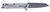 Kershaw 1365 Misdirect  2.90" Folding Reverse Tanto Plain Black Oxide Blackwash 4Cr14 Blade Gray Bead Blasted Stainless Steel Handle Includes Pocket Clip - 1365 - 087171055169
