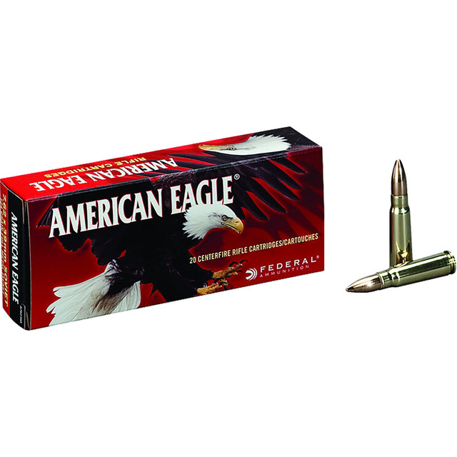 Federal  American Eagle  7 62x39mm  Full Metal Jacket  124 Grain  20 Rounds