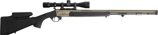 Traditions NitroFire Pro Muzzleloader 50 Cal. 26 in Black w/ Scope - CR53-84660450 - 040589030876