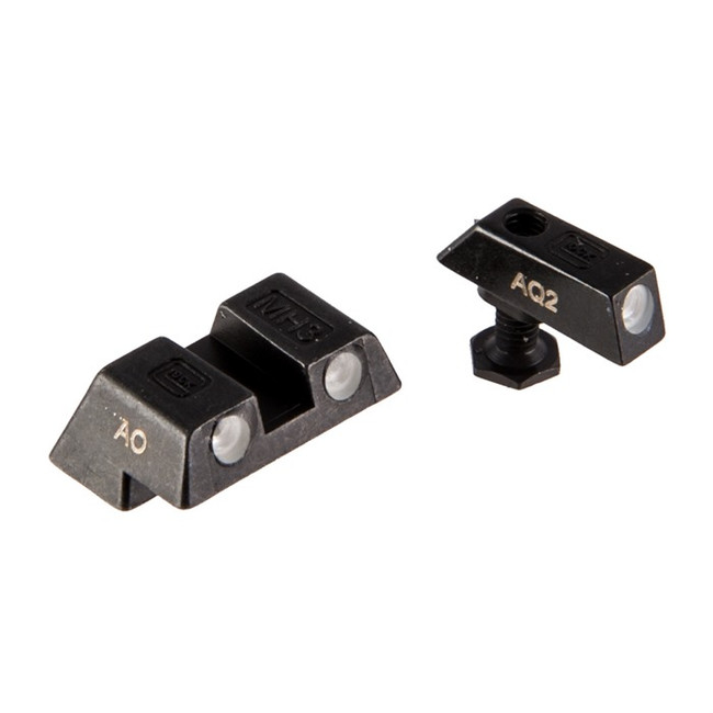 Glock Night Sight Set Rear 6.1mm Slim Fit Green for G42 G43 Models