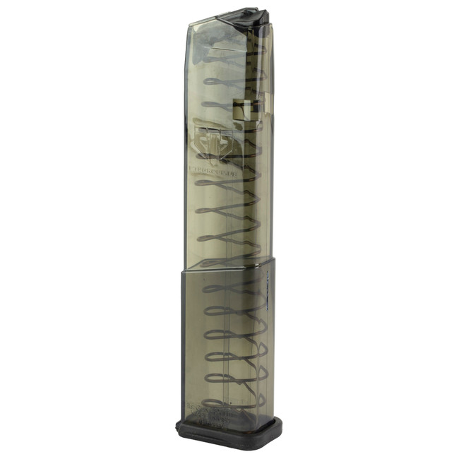 ETS Group 19rd Extended 9mm Luger Magazine Compatible with Glock 43X 48 Smoke - SMKGLK43X19 - 850016478429