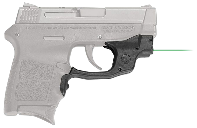 Crimson Trace 01-4390-1 LG-454G Green Laserguard  Black Smith & Wesson M&P Bodyguard .380