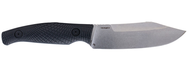 Kershaw Camp 5 Fixed Knife 4-3/4" Clip Point Blade Black - 1083 - 087171057965
