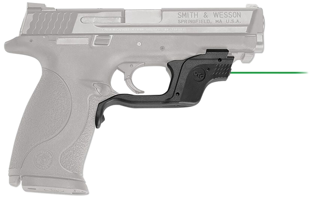 Crimson Trace 0145801 LG-360G Green Laserguard  Black Smith & Wesson Full Size & Compact
