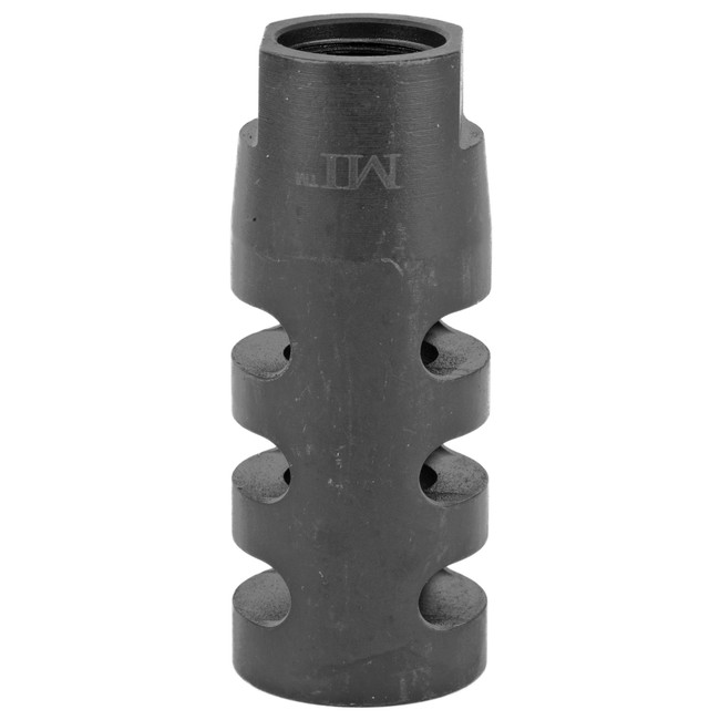 Midwest Industries MIAR30MB1 Muzzle Brake Steel 5/8"-24 tpi Threads for 30 Cal AR-Platform - MIAR30MB1 - 816537018292