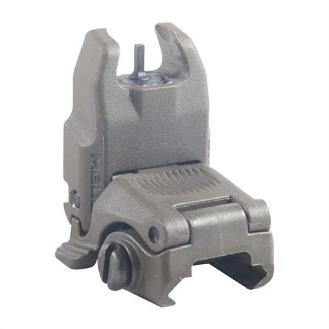 Magpul MAG247-ODG MBUS Sight Front  Olive Drab Green Polymer, Spring-Loaded Flip Up for AR15/ M16