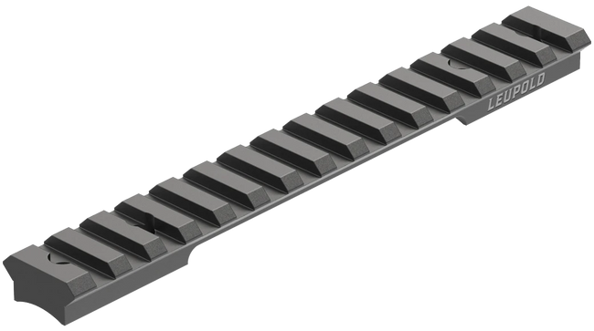 Leupold BackCountry Cross-Slot Base Matte Browning AB3 7075-T6 Aluminum Cross-Slot Rings