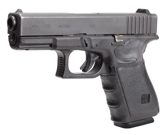 Hogue Wrapter Adhesive Grip Black Glock 19/23/32/38 Gen 3