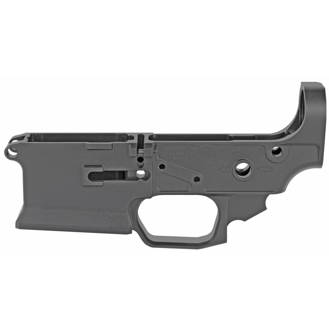 Sharps Bros SBLR08F Livewire Stripped Lower Multi-Caliber 7075-T6 Aluminum w/Black Anodized Finish Compatible w/Mil-Spec Internal Parts - SBLR08F - 850869008569