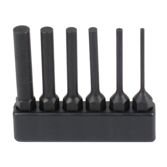 STEEL PIN PUNCH SET OF 6