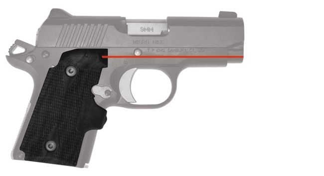 Crimson Trace 0152601 LG-409 Lasergrips  Black Red Laser Kimber Micro 9