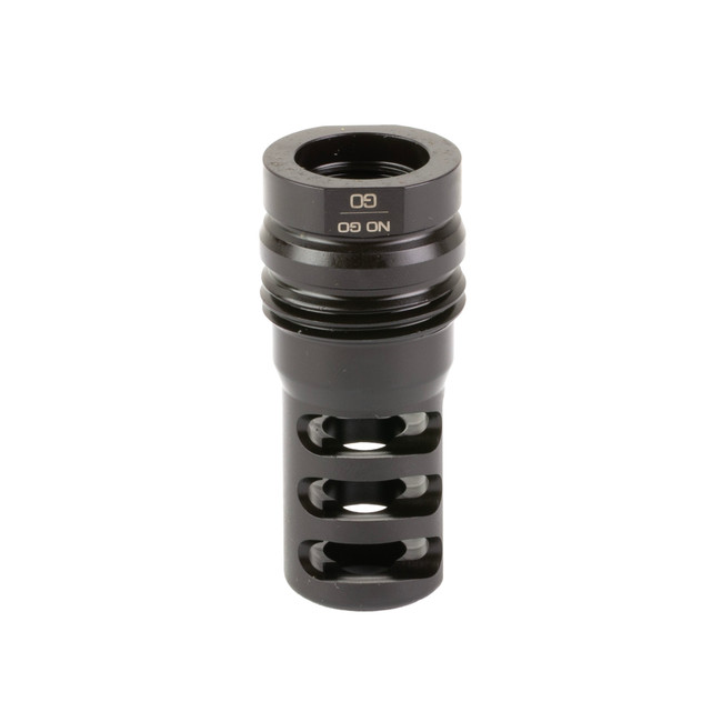 Rugged Suppressors MB024 3 Port Brake  338 Cal (8.6mm), 5/8"-24 tpi, Dual  Taper Locking System, Fits R.U.M. Mount - MB024 - 850044499151