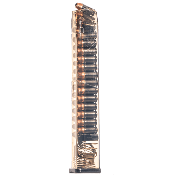 ETS .45 ACP Magazine 30 Round Clear Fits Glock 21 30 41