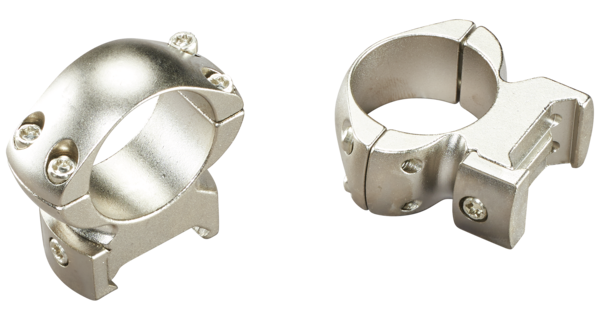 Weaver Grand Slam Silver 1 Inch High Scope Mounts 49322