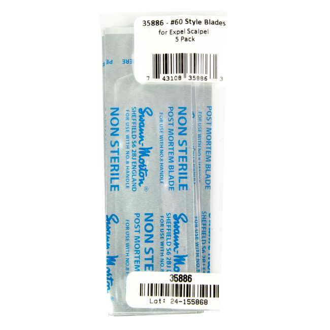 HOGUE EXPEL SCALPEL #60 BLD 5 PACK