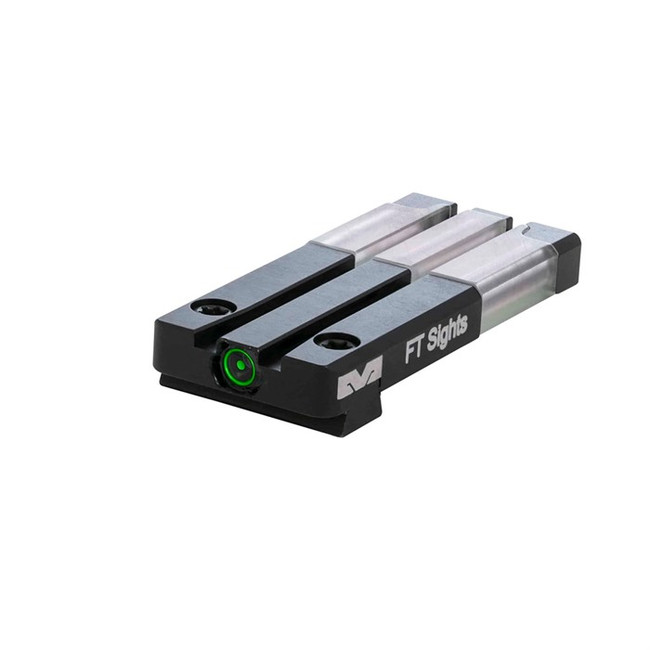 Meprolight USA 631153108 FT Bullseye Rear Sight  Green Tritium/Fiber Optic Sig Sauer P-Series