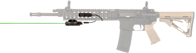 Viridian X5L RS Gen 3 Green Laser Sight with 500 Lumen Tactical Light for Picatinny