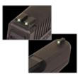 Truglo TG231S1 Tritium Front Sight Green Fiber-Optic Rear Sight