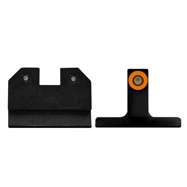 XS Sights R3D Night Sights ORANGE - HK VP9OR Suppressor