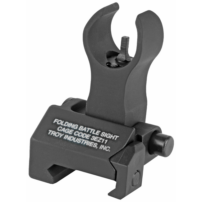 Troy Front Folding BattleSight HK Picatinny Matte Finish - SSIGFBSFHBT00 - 812699010662