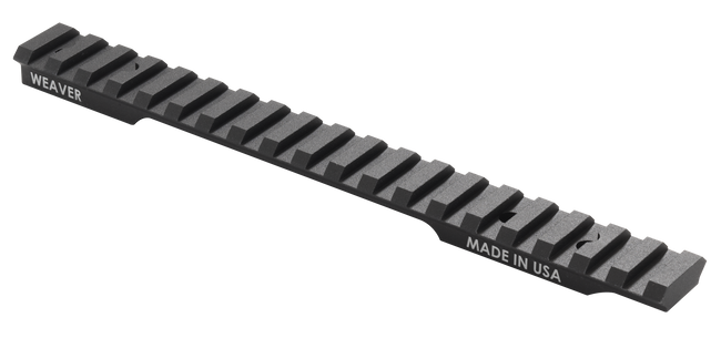 Weaver 99488 Multi Slot Base Extended Aluminum Fits Savage Axis 20 MOA