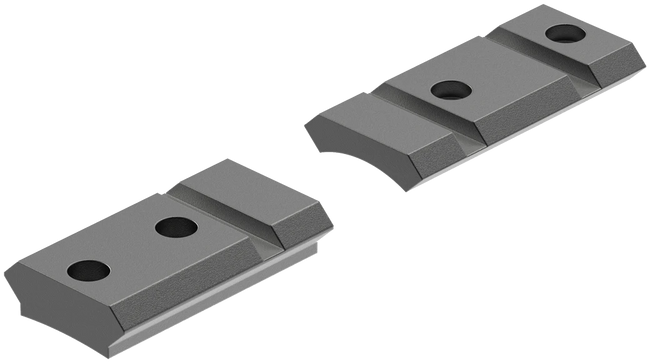 Leupold QRW Cross-Slot Base Set Weatherby Mark V Solid Steel CNC Machined Nylok Screws