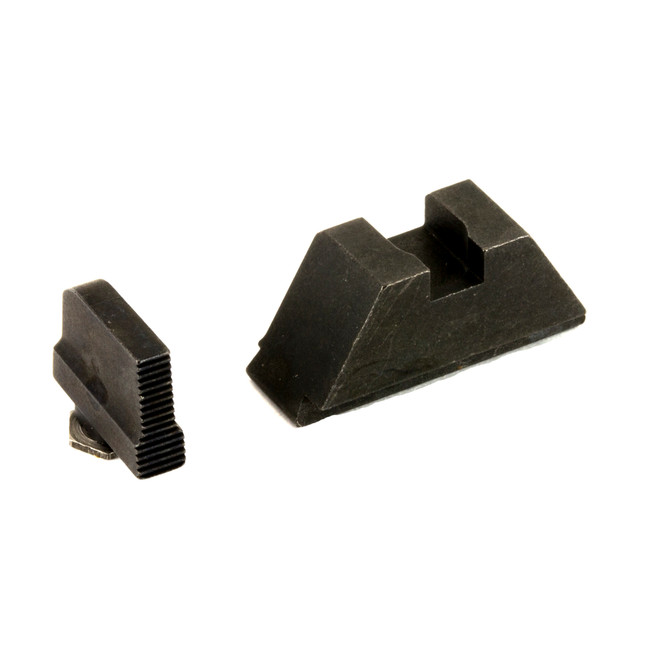 AmeriGlo GL429 Optic Compatible Glock XL Tall Serrated Front Rear Sight - GL429 - 644406905769