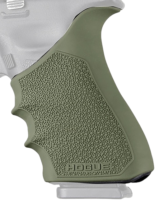 Hogue 17031 Grip Sleeve Handall Beavertail OD Green Rubber