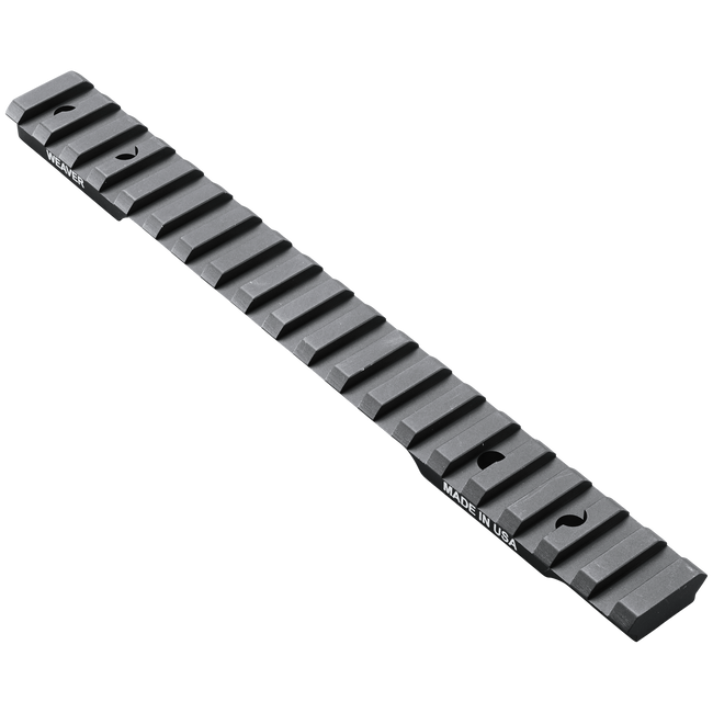 Weaver 99490 Multi-Slot Base Extended Aluminum Fits Savage Long Action 20 MOA