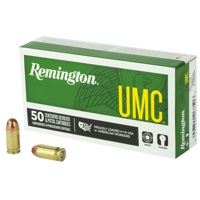 Remington UMC 380 ACP Full Metal Jacket 95 Grain 50 Rounds - R23720 - 047700067506
