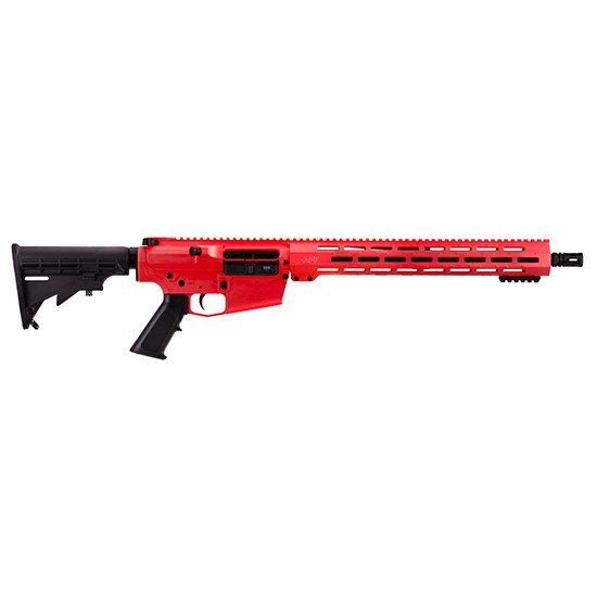 Alex Pro Firearms Guardian 308 Winchester, 16in. Barrel, 20rd, Mil-spec A2 Grip & M4 Stock - Red