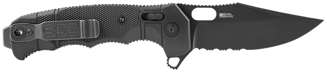 SEAL XR - Partially Serrated - USA Made - SOG12210557 - 729857013666