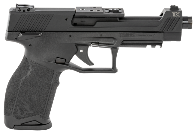 Taurus TX™ 22 Competition Pistol - Black | .22LR | 5.25" Barrel (Threaded) | 16rd | Optics Ready
