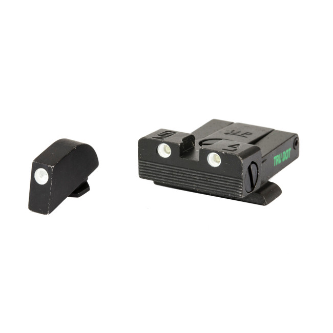 Meprolight Tru-Dot Sights Glock 17 19 22 23 Green Tritium White Outline - 202243101 - 840103135489