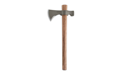 CRKT 2730 Woods Chogan T-Hawk 3.50" Blade 1055 Carbon Steel Blade Tennessee Hickory Handle 19" Long Tomahawk w/Hammer - 2730 - 794023273007