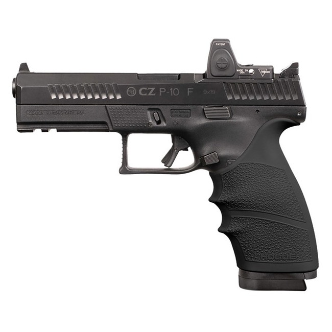 Hogue HandAll Beavertail Grip Sleeve CZ P-10 Full Size 9mm