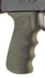 Hogue AK-47 Rubber Grips with Finger Grooves - OD Green
