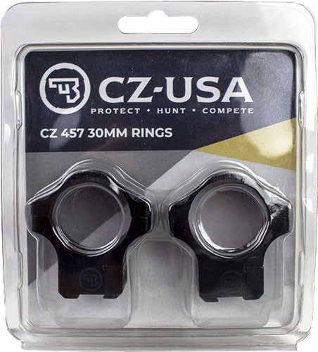 CZ Rings 30mm Medium Height 11mm Dovetail Bases for CZ Rimfire - 40087 - 806703400877