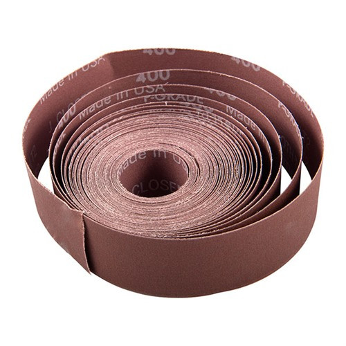 E-Z FLEX METALITE CLOTH ROLL 1-1/2'' WIDEX10 YARDS 400 GRIT
