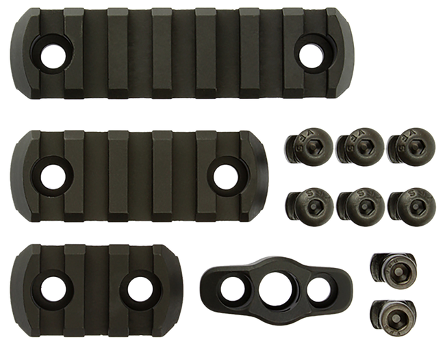 CMC Triggers M-LOK 4-Piece Accessory Kit Aluminum Rails Picatinny QD Sling Mount