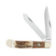 Remington Guide Trapper Folding Knife Multi Blade Brown