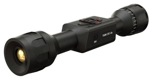 Atn Thor Ltv 2-6x25mm Thermal Rifle Scope 640x480 Illuminated Multi Reticle