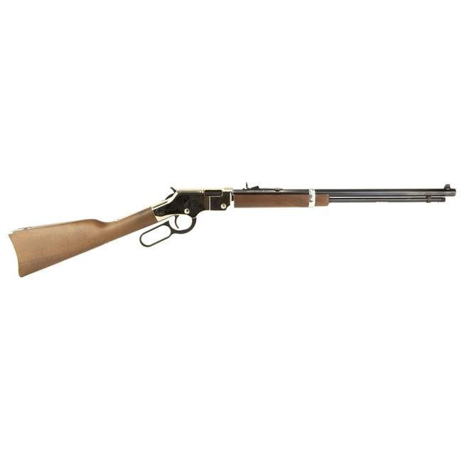 Henry H004SFD Golden Boy 22 Long Rifle 20 Inch 21 Rounds Nickel-Plated Steel Walnut - H004SFD - 619835016638