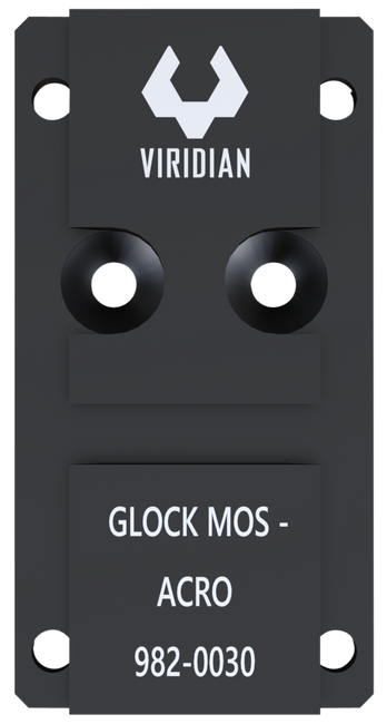 Viridian RFX45 Glock MOS Mounting Adapter 1.50in 6061-T6 Aluminum