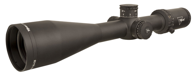 Trijicon Credo 4-16x50mm Illuminated Green MRAD Center Dot 30mm Tube Scope