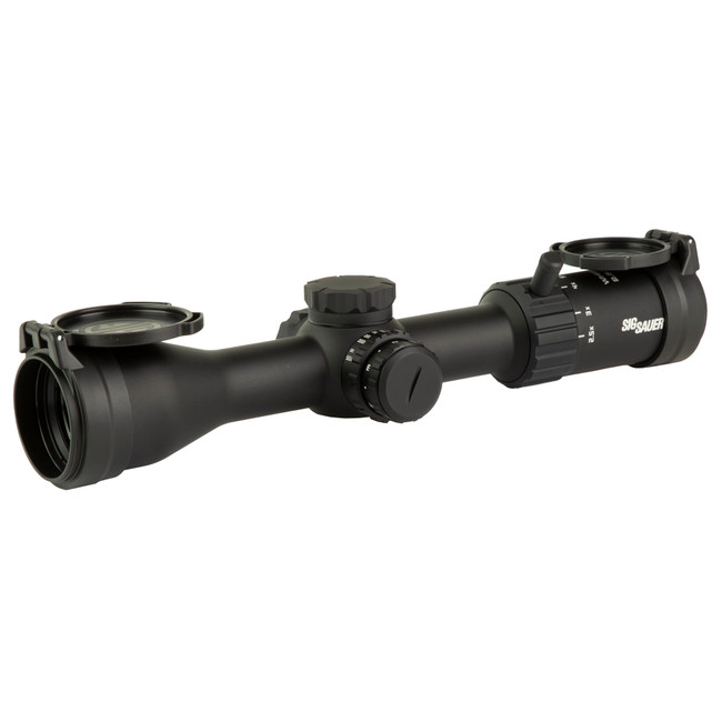 Sig Sauer Whiskey 4 Rifle Scope 2.5-10x42mm Hellfire Quadplex Reticle - SOW42004 - 798681696611