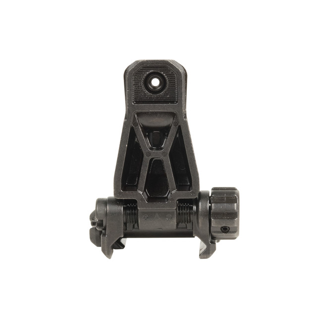 Magpul MAG276-BLK MBUS Pro Sight Rear  QPQ Melonited Steel Construction for AR Platform - MAG276BLK - 873750008387